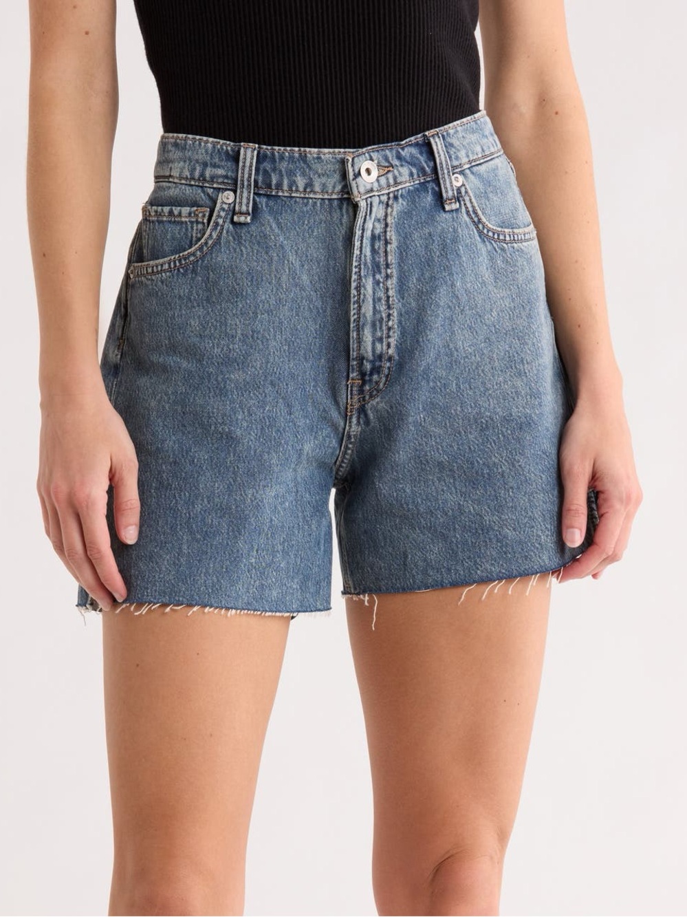 NWT Rag & Bone High-Rise Retro Cut-Off Shorts